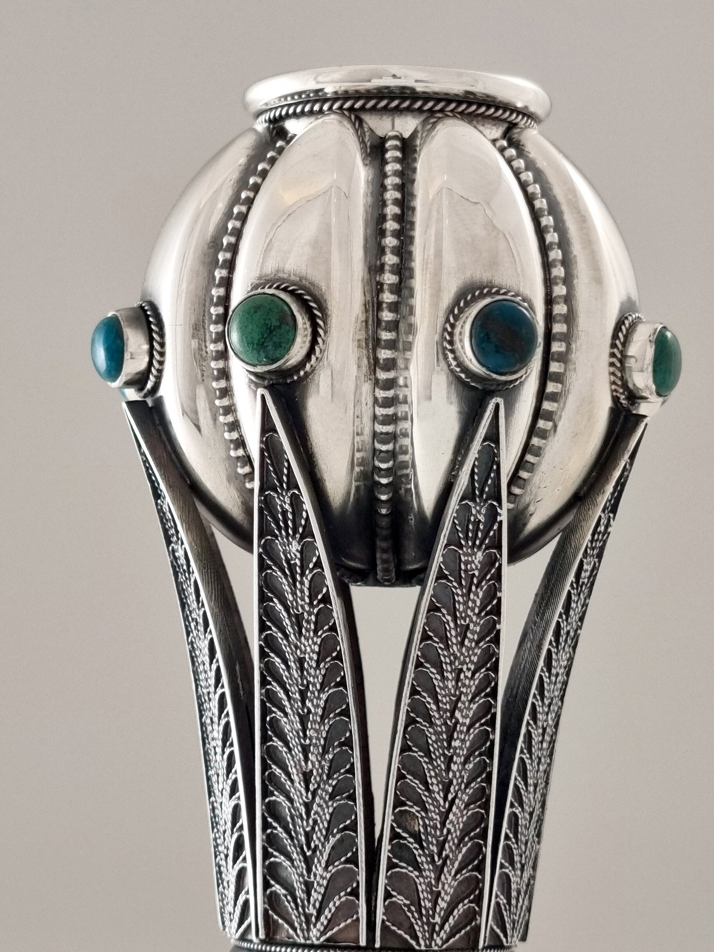 Green Jacob Candlesticks