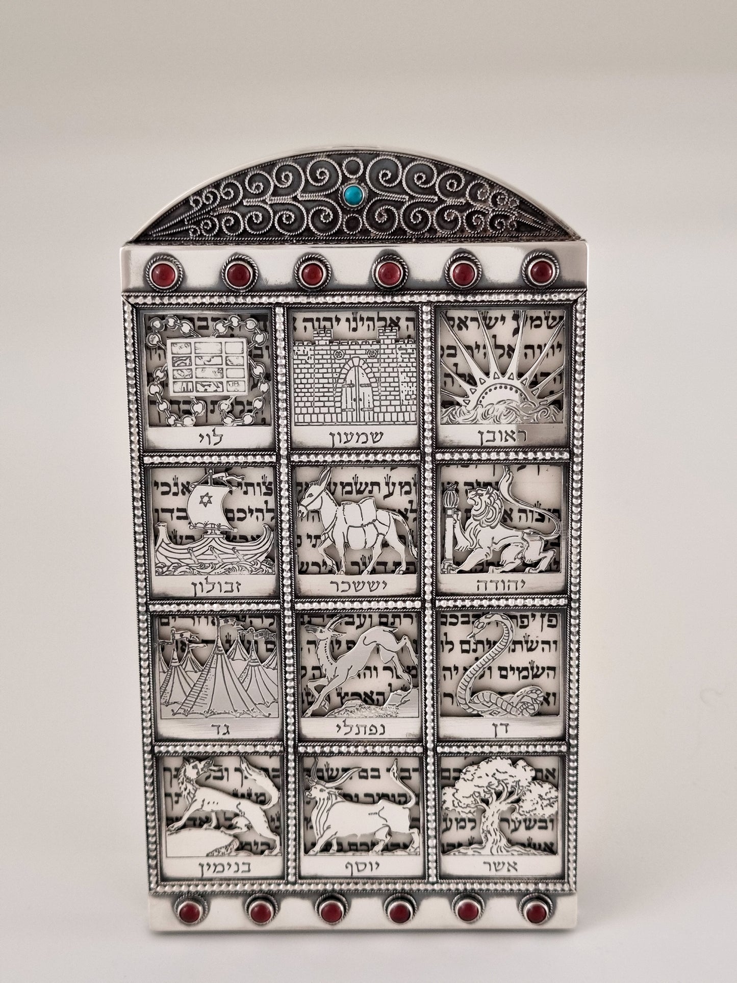 Twelve Tribes Mezuzah