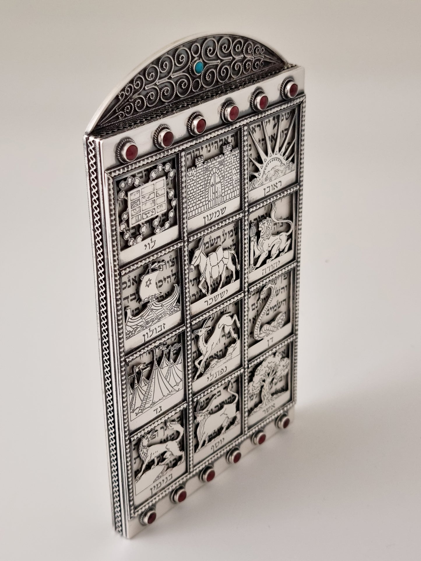 Twelve Tribes Mezuzah