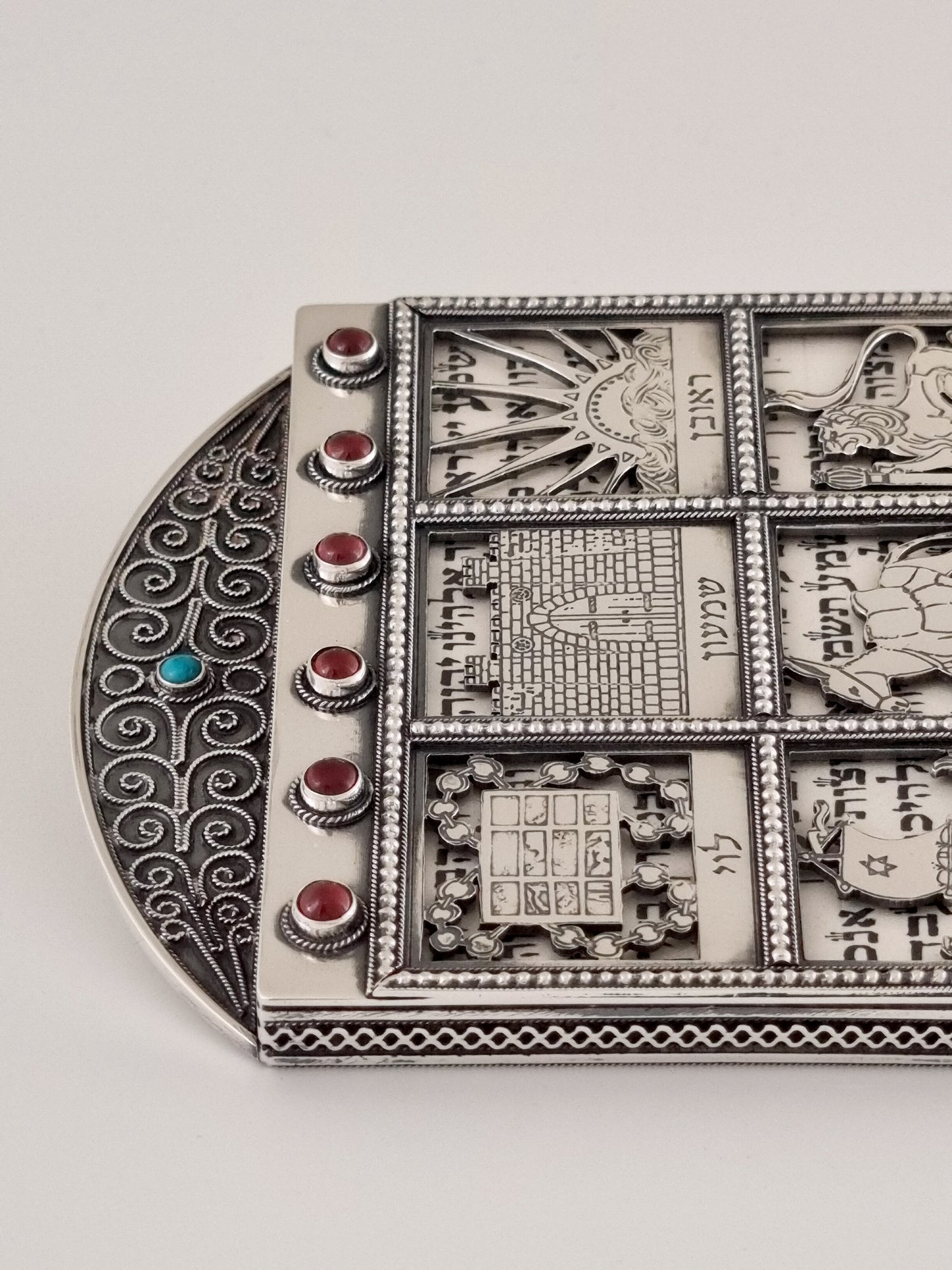 Twelve Tribes Mezuzah