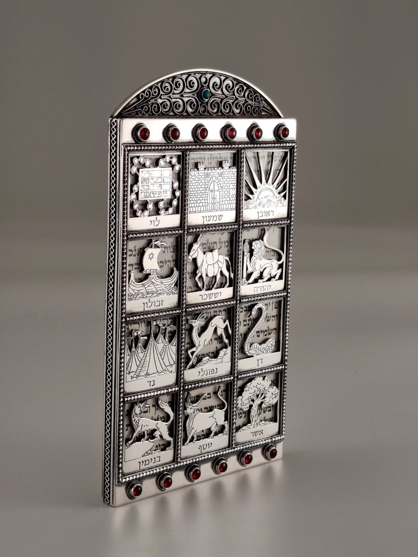 Twelve Tribes Mezuzah