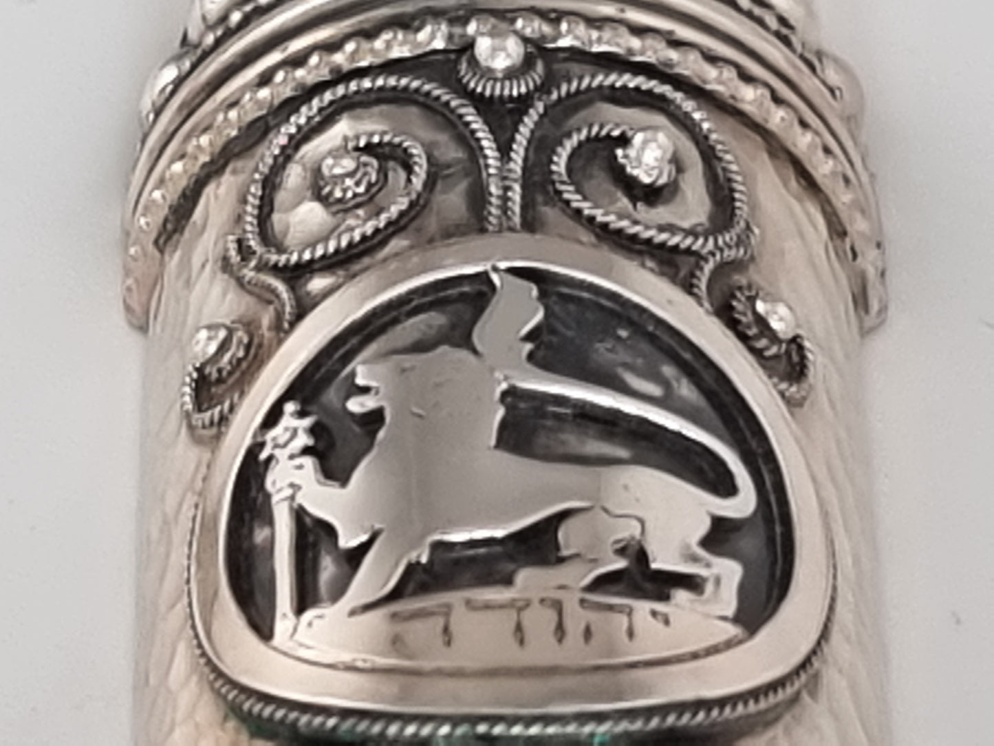 Tribes of Israel Mezuzah Set