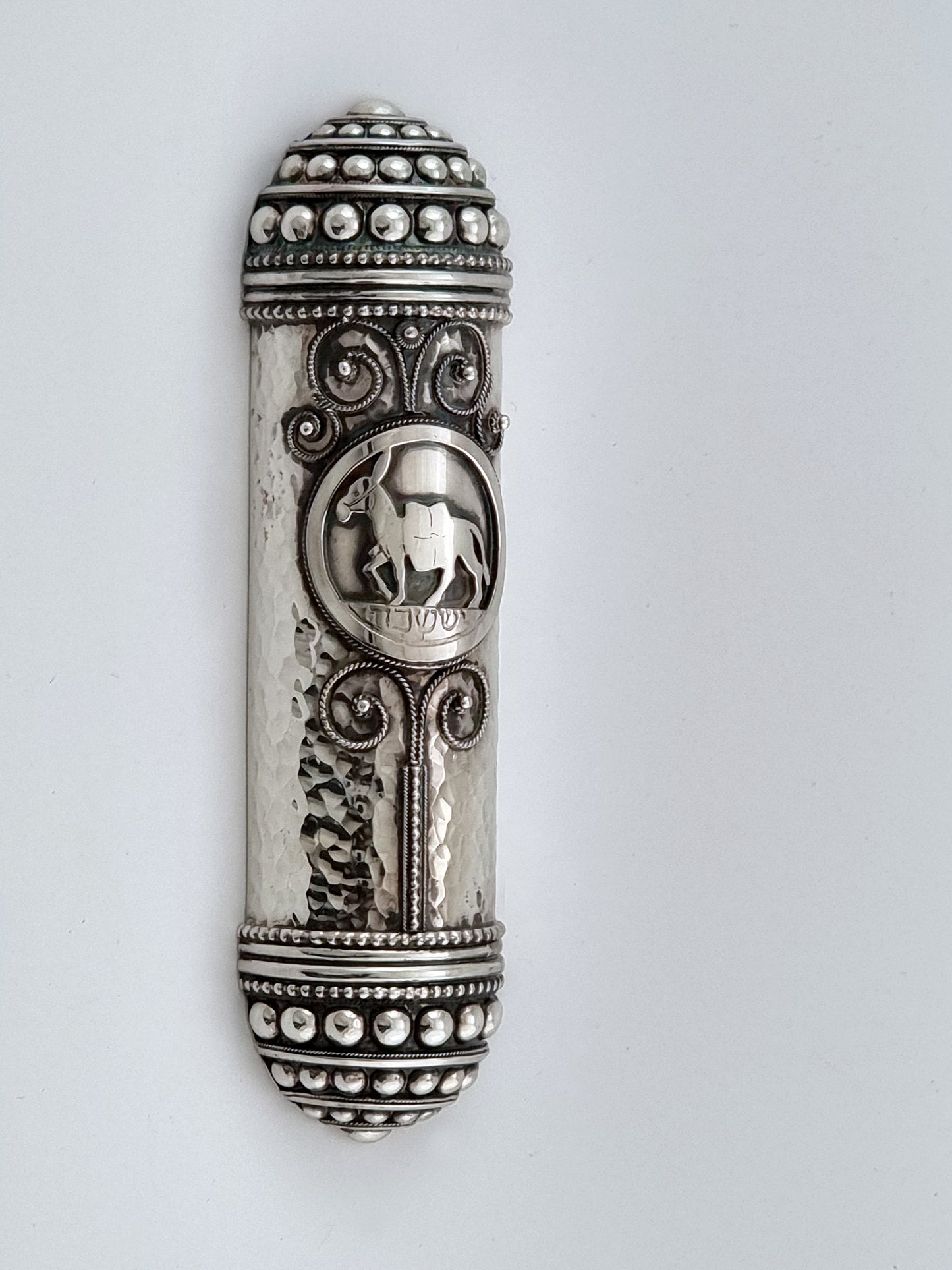Tribes of Israel Mezuzah Set