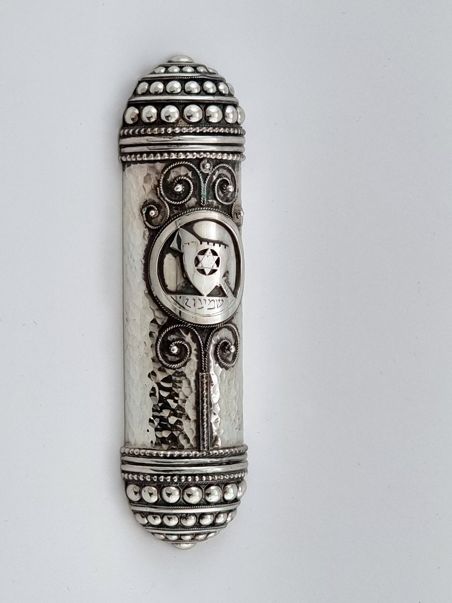 Tribes of Israel Mezuzah Set