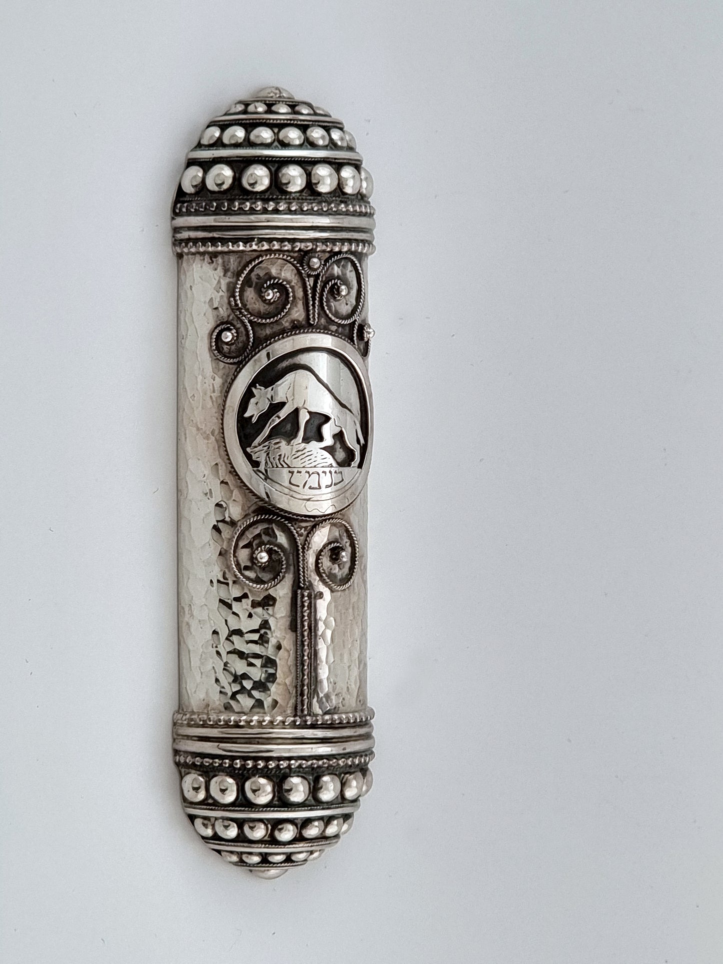 Tribes of Israel Mezuzah Set