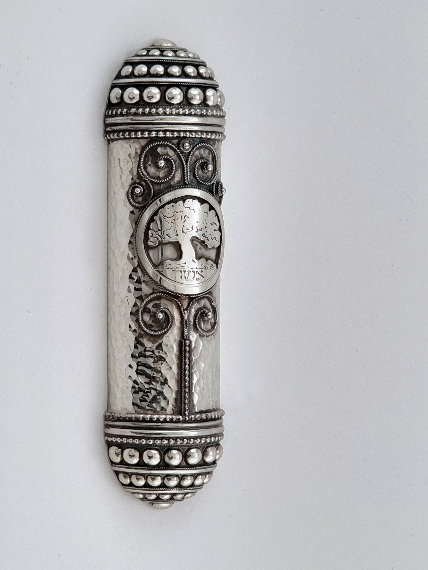 Tribes of Israel Mezuzah Set