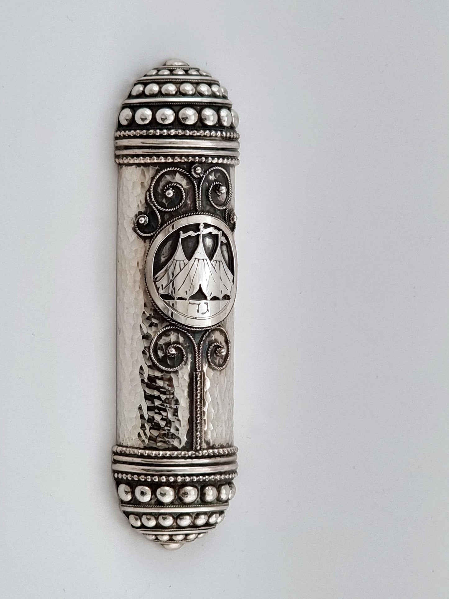 Tribes of Israel Mezuzah Set