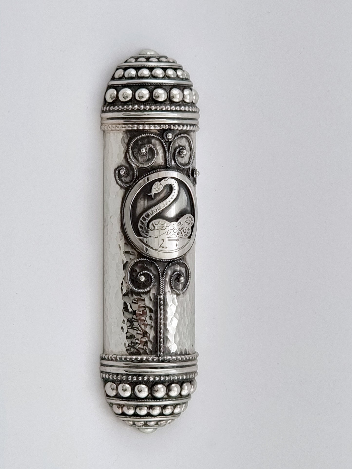 Tribes of Israel Mezuzah Set