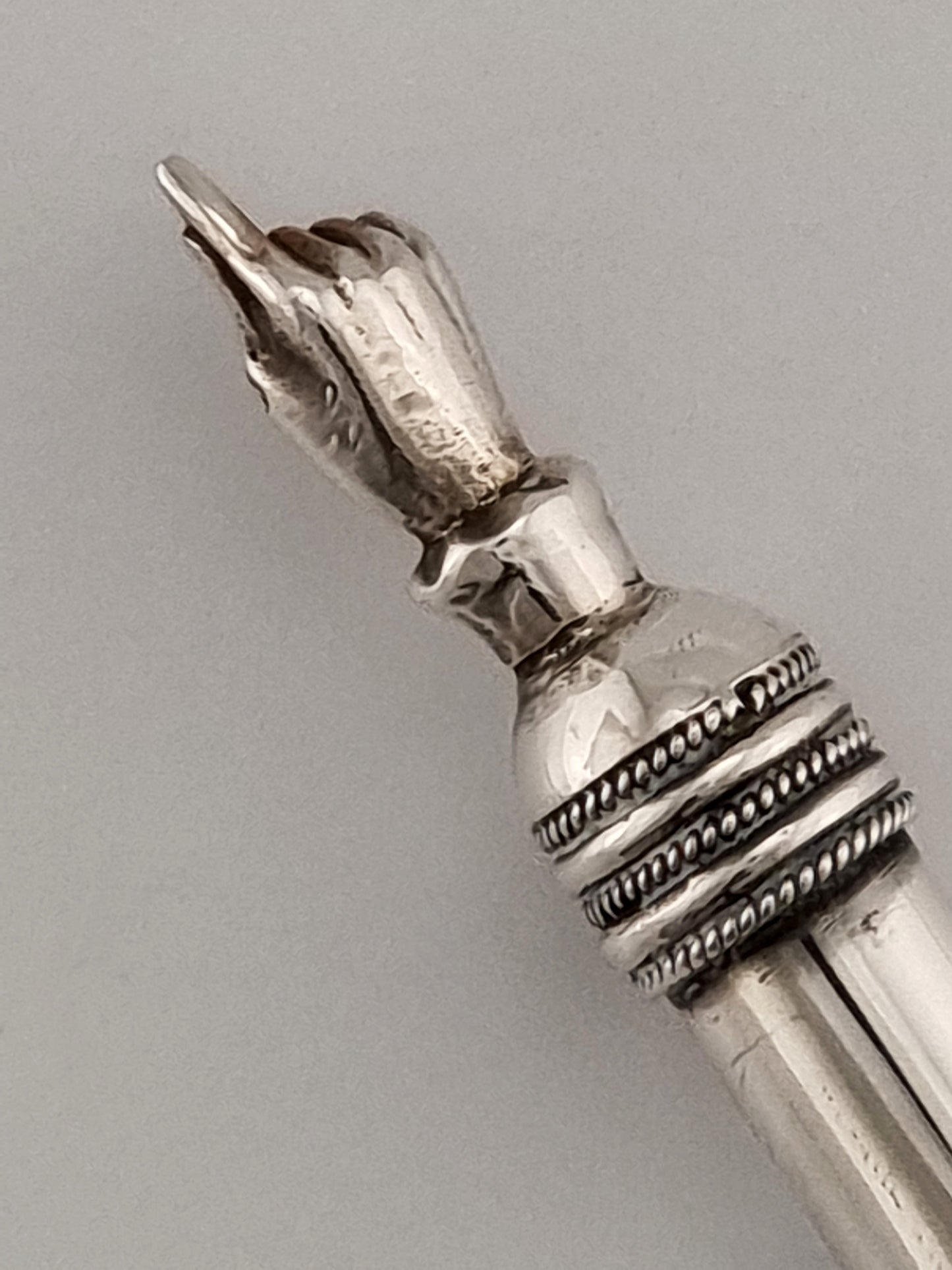 1990 silver Torah pointer by Yemini