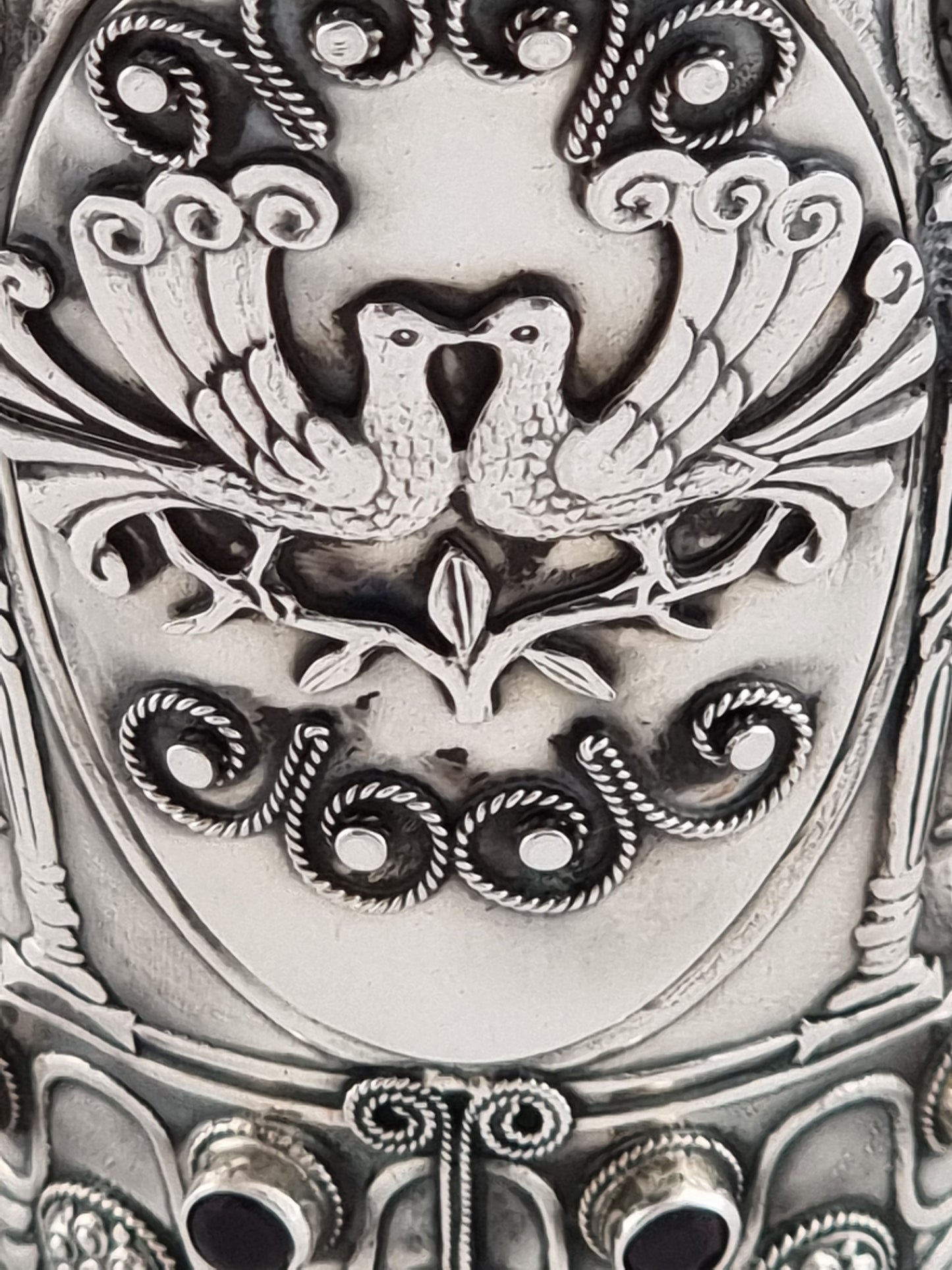 Moses Kiddush Cup and Plate