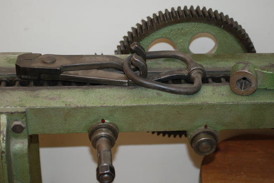 Wire pulling machine, used in the Yemini studio since the early 1900's