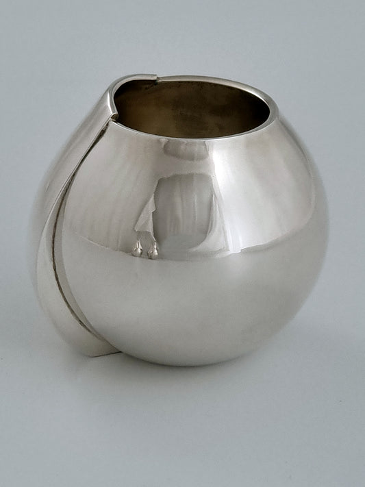 Pears Havdalah Set. This set was designed in 1980. It measures 5” by 9” and is made of sterling silver.